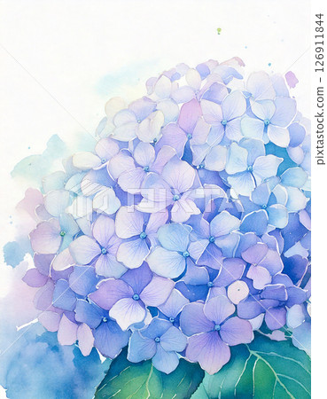 Hydrangea Summer AI-generated background Hydrangea Summer AI-generated background 126911844