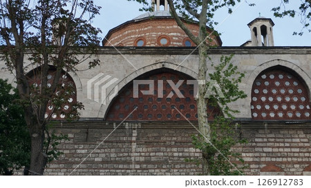 View of Tophane-I Amire Culture and Art Center by architect Sinan, Istanbul, Turkiye 126912783