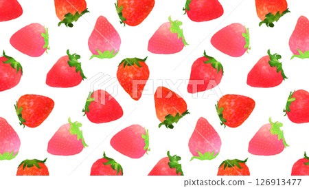 草莓圖案 126913477