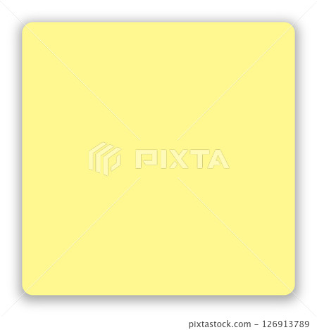 Sticky note-style paper material – Shadowed, transparent PNG, square design Sticky note-style paper material – Shadowed, transparent PNG, square design 126913789