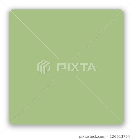 Sticky note-style paper material – Shadowed, transparent PNG, square design 126913794