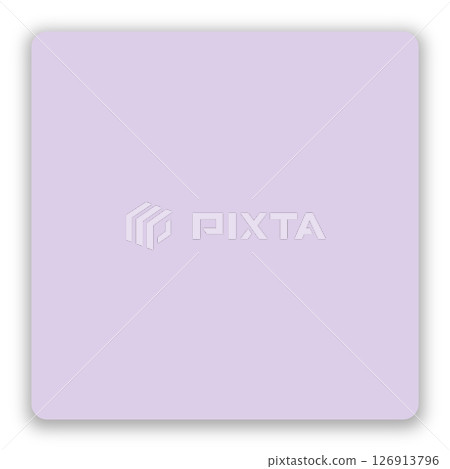 Sticky note-style paper material – Shadowed, transparent PNG, square design 126913796