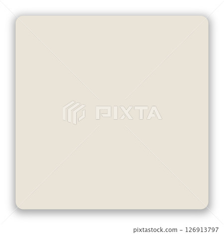 Sticky note-style paper material – Shadowed, transparent PNG, square design 126913797