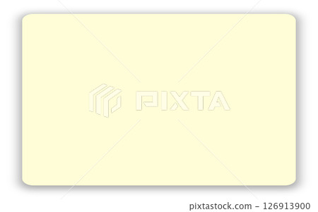 Rectangular Sticky Note with Shadow 126913900
