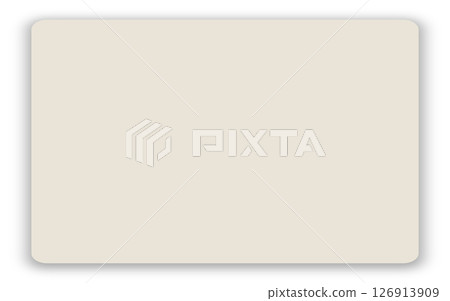 帶有陰影的矩形便簽 126913909