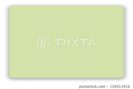 Rectangular Sticky Note with Shadow 126913916