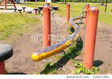 playground equipment park playground equipment slide park slide children playground equipment park playground equipment slide park slide children 126913961