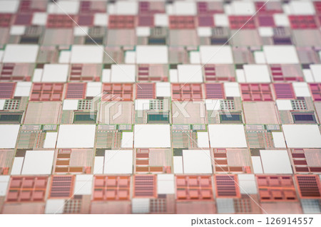 Silicon wafer for manufacturing semiconductor of integrated circuit. Silicon wafer for manufacturing semiconductor of integrated circuit. 126914557