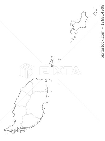 格瑞那達空白地圖 126914908
