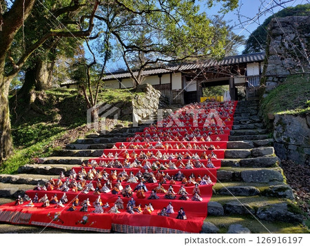 秋月城遺址 長谷門雛裝飾品 126916197