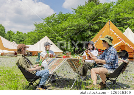 男女露營 男女露營 126916369