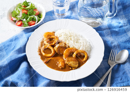 seafood curry 126916459