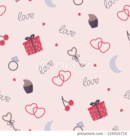 romanric seamless pattern romanric seamless pattern 126916718