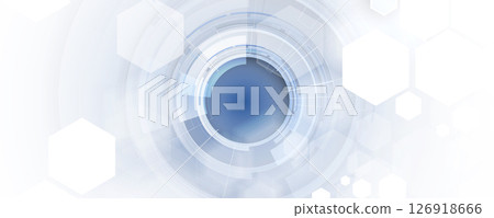Abstract modern technology and science concept background 126918666