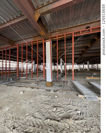 鋼筋鋪設工作 126918689