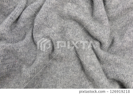 Textile background soft cashmere texture. Wool products. 126919218