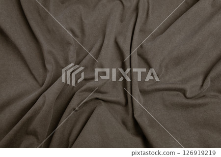 A detailed close-up texture background of cotton fabric A detailed close-up texture background of cotton fabric 126919219