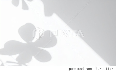 白色背景上花朵的柔和輪廓 白色背景上花朵的柔和輪廓 126921147