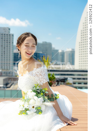  有花束的新娘 126921412