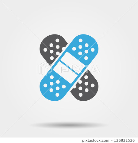 Medical patch icon 126921526
