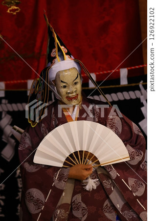 A shrine mikoshi walks A shrine mikoshi walks 126922102