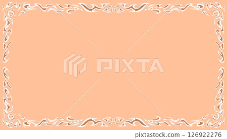 Peach fuzz pantone colour abstract background illustration. Perfect for wallpaper, background, poster, banner, book cover 126922276