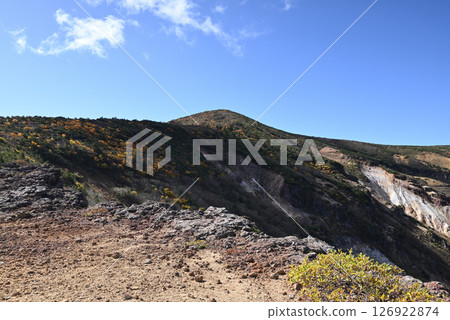 Zao mountain range, Miyagi Prefecture, Yamagata Prefecture Zao mountain range, Miyagi Prefecture, Yamagata Prefecture 126922874