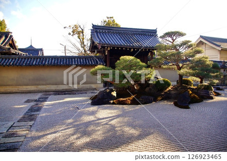 京都府,東寺甘地院,涅槃花園“長者之庭”,京都市南區九條町,2022 年 2 月 京都府,東寺甘地院,涅槃花園“長者之庭”,京都市南區九條町,2022 年 2 月 126923465