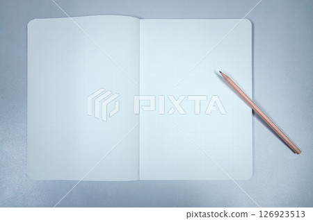 pencil and book 126923513