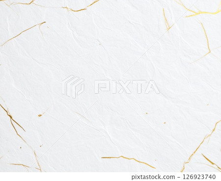 帶有金箔和線條的簡單日本紙背景 帶有金箔和線條的簡單日本紙背景 126923740