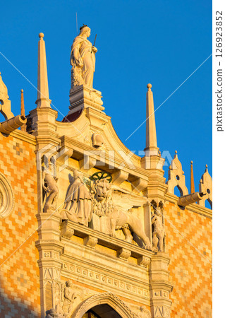 Basilica San Marco close-up, Venice, Italy 126923852