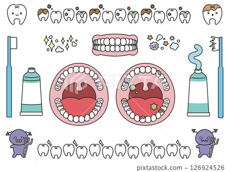養成刷牙習慣 養成刷牙習慣 126924526