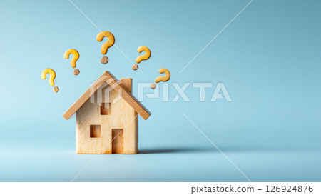 Concept scene about housing market or decision making 126924876