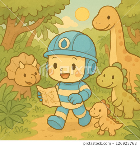 Robot dinosaur adventure! Robot dinosaur adventure! 126925768