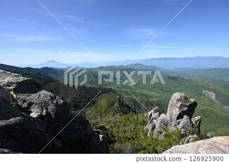 Climbing Mount Mizugaki, Yamanashi Prefecture 126925900