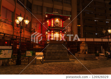 《Ehime Prefecture》Botchan Karakuri Clock, Dogo Onsen 126926029