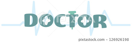 Cutely designed DOCTOR logo 126926198