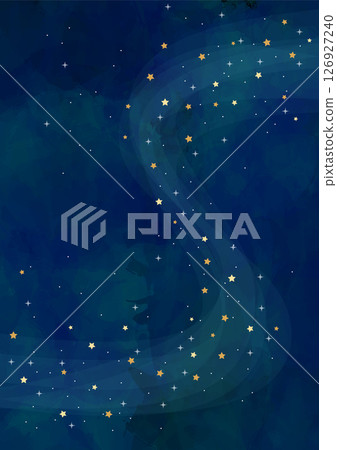 銀河系插圖背景素材 銀河系插圖背景素材 126927240