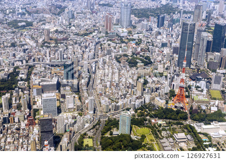 東京港區鳥瞰圖 126927631