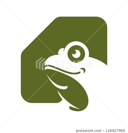 Frog logo icon design template Frog logo icon design template 126927968
