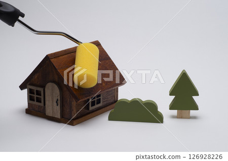 房屋外牆塗料圖片 126928226