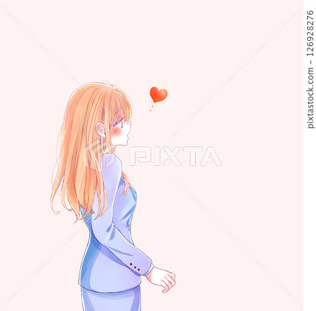 女職員戀愛膝蓋中槍 126928276