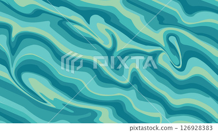 Green marble and liquid abstract texture background. 126928383
