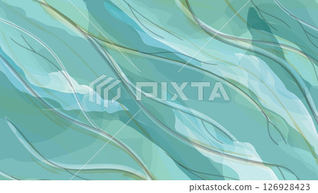 Elegant Green Marble and Gold Vein Background Elegant Green Marble and Gold Vein Background 126928423