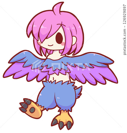 Greek Mythology Harpy - Purple 126929897