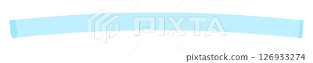 淺藍色螢光筆/記號筆線 - 簡單底線/裝飾設計零件材料 淺藍色螢光筆/記號筆線 - 簡單底線/裝飾設計零件材料 126933274