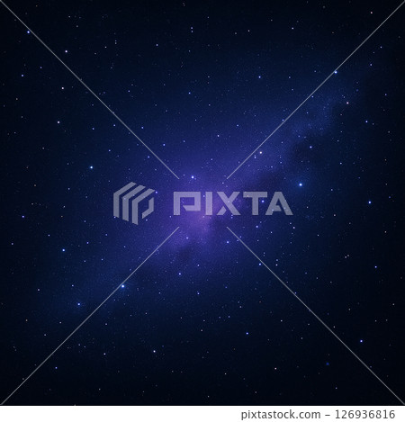 Galaxies and stars in the night sky 126936816