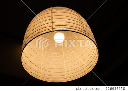 Japanese lighting 126937658