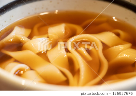 Kishimen noodles 126937676