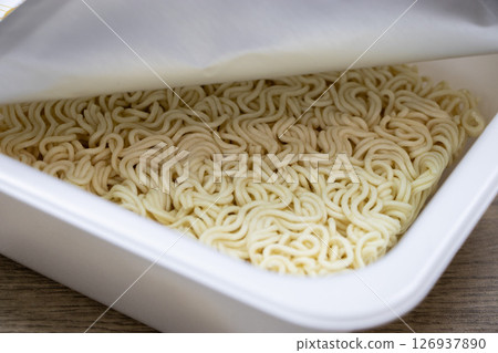 Cup fried noodles Cup fried noodles 126937890
